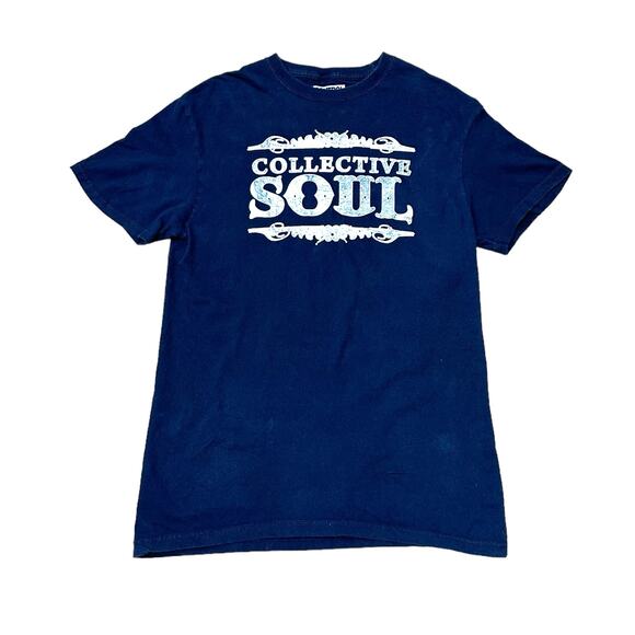 Control Other - Collective Soul Vintage Tour T-Shirt Navy Blue Size Medium